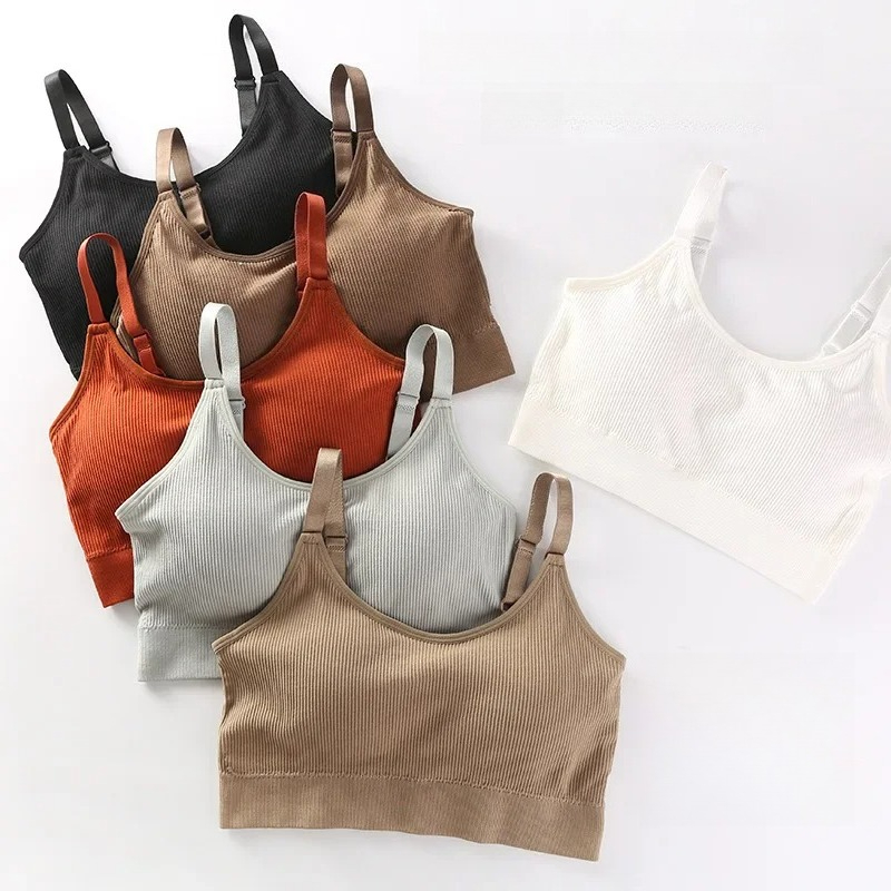 Sleep Bra Bralette - Kadınlar için Seksi, Dikişsiz Sütyenler, Tam