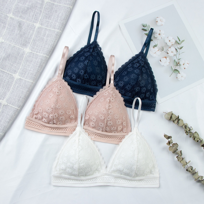 Seksi Çiçek Dantel Sutyen Üst  - Lace Bralette Set incelemesi ve fiyatı